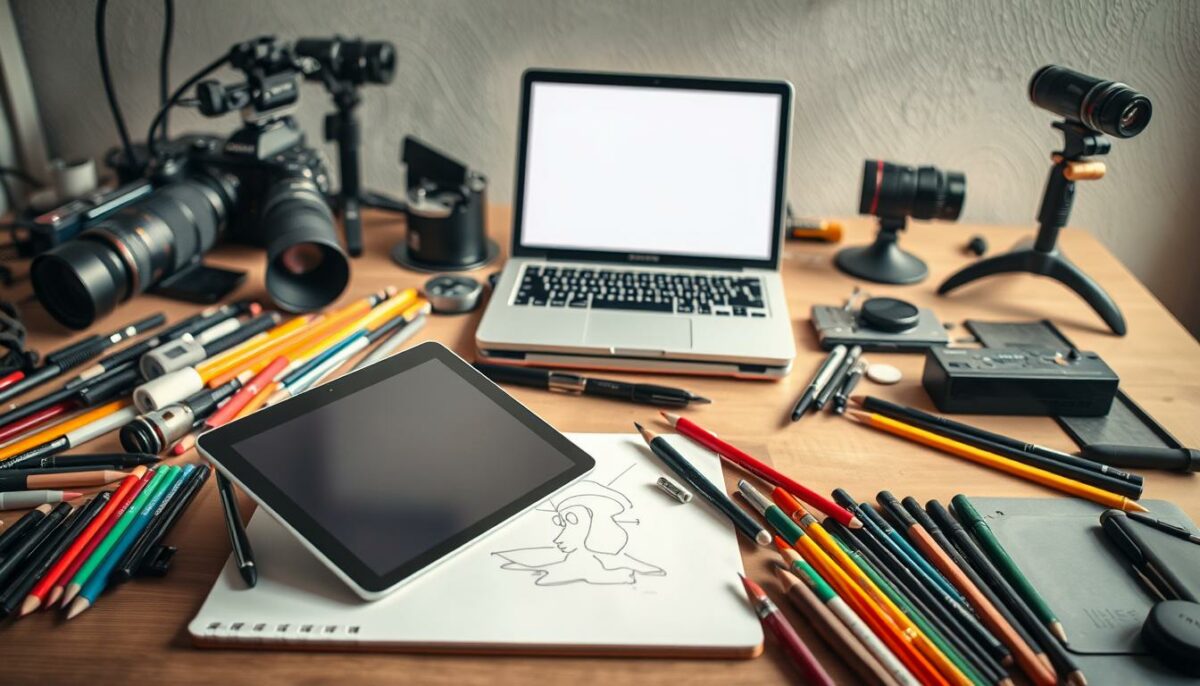 Mobile Arbeitsgeräte für kreative Projekte